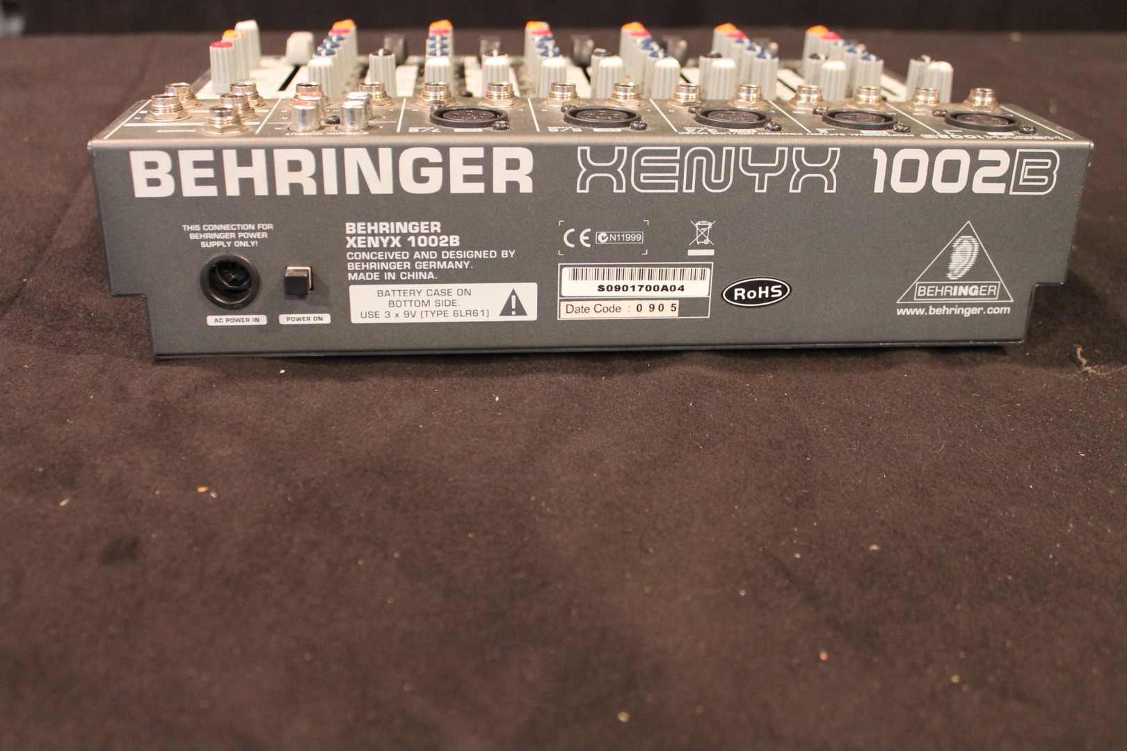Behringer Xenyx 1002B inkl. Case 45 EUR Gebrauchte